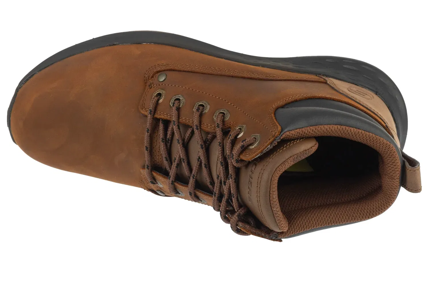 Ботинки кожаные Skechers, braun — фото 3