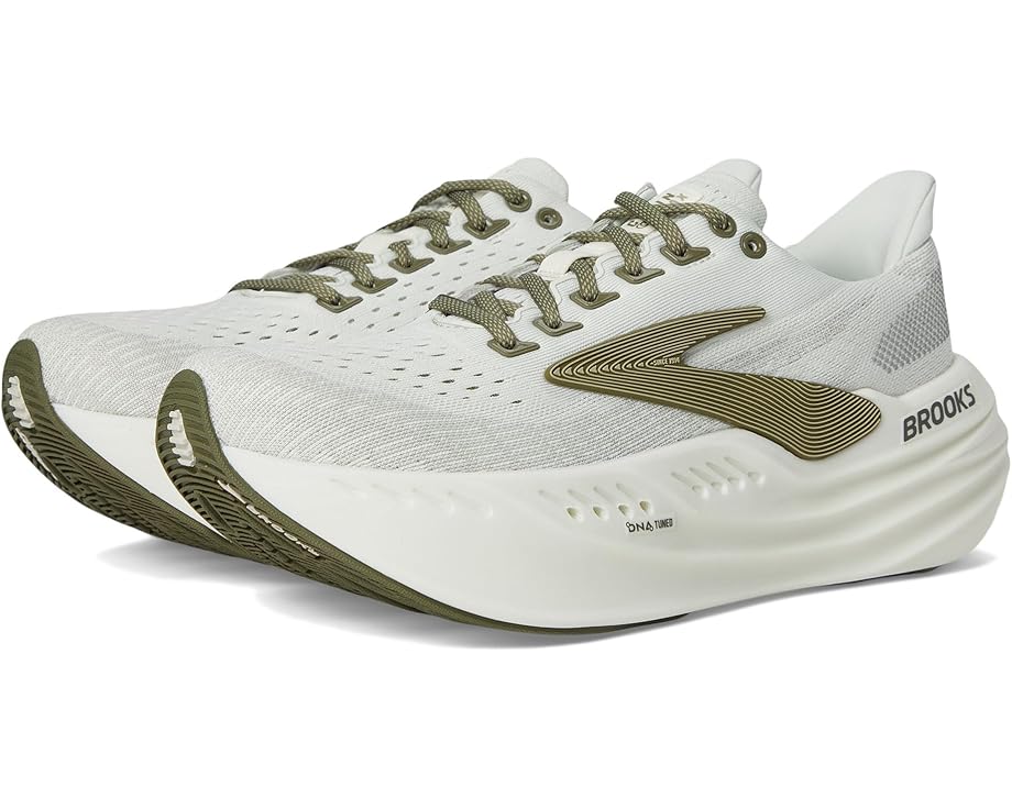 

Кроссовки Brooks Glycerin Max, цвет Grey/Dusty Olive/Tea