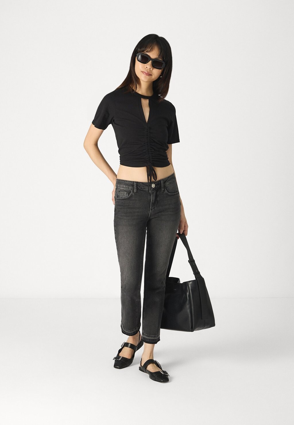

Джинсы Bootcut FLY LIU JO, цвет Black Denim