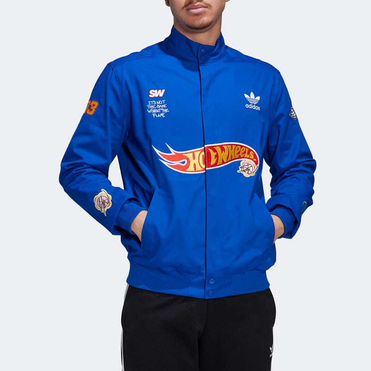 Adidas Originals Куртка Adidas X Sean Wotherspoon X Hot Wheels, Blue — фото 3