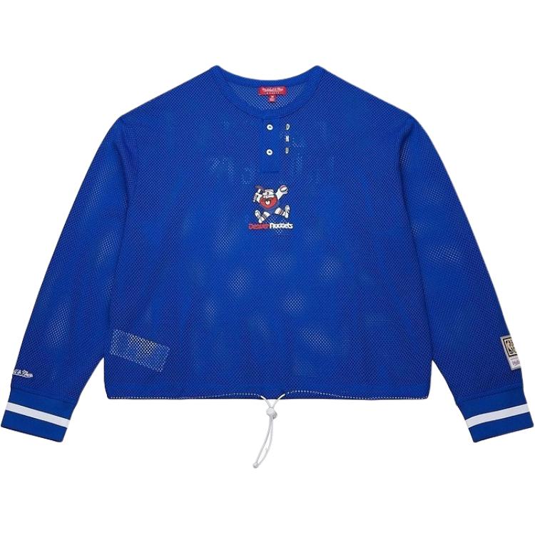 

Mitchell Ness Толстовка Mitchell & Ness x NBA Danfu Digs Gold Lifestyle женская Blue