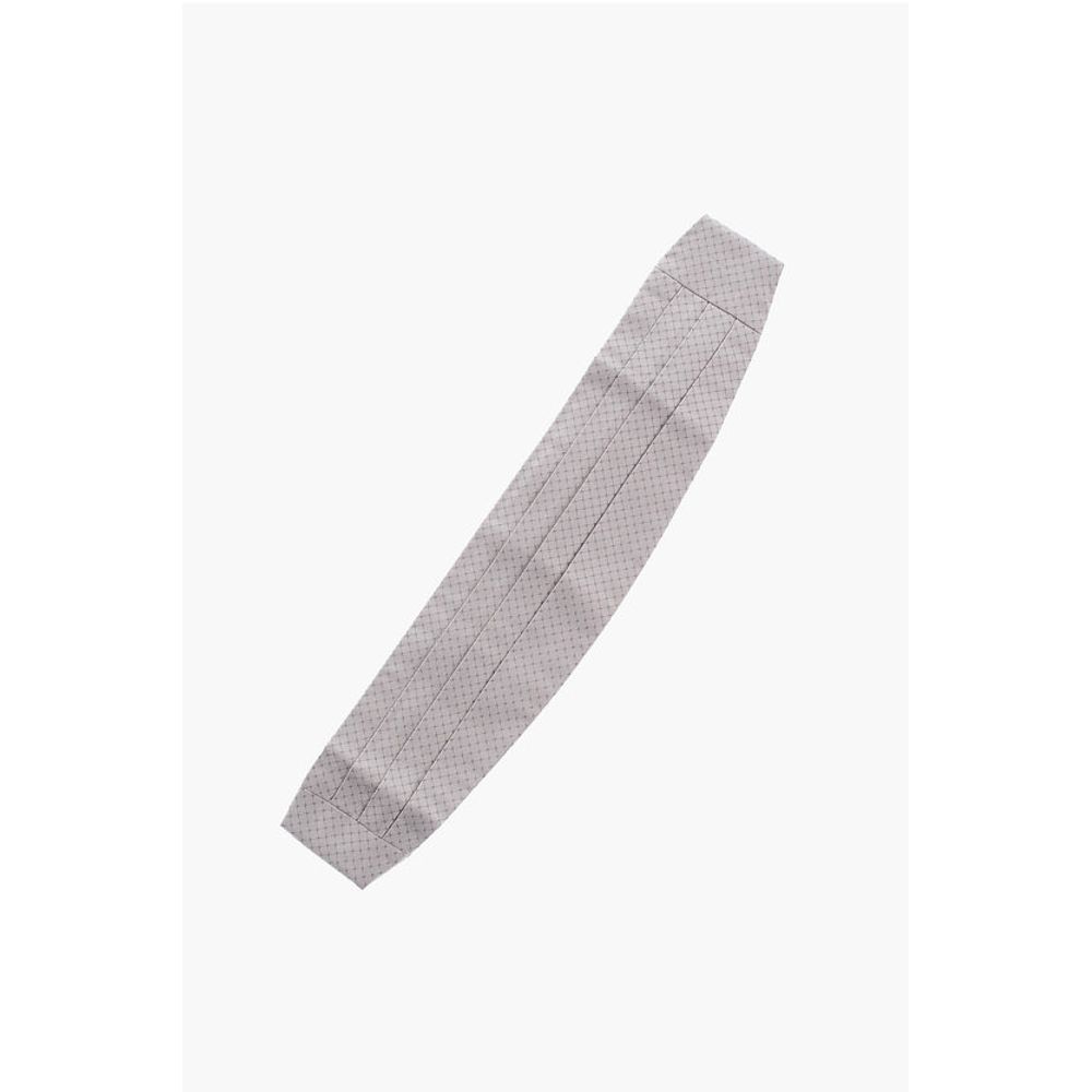 

Серый атласный пояс Corneliani, Gray