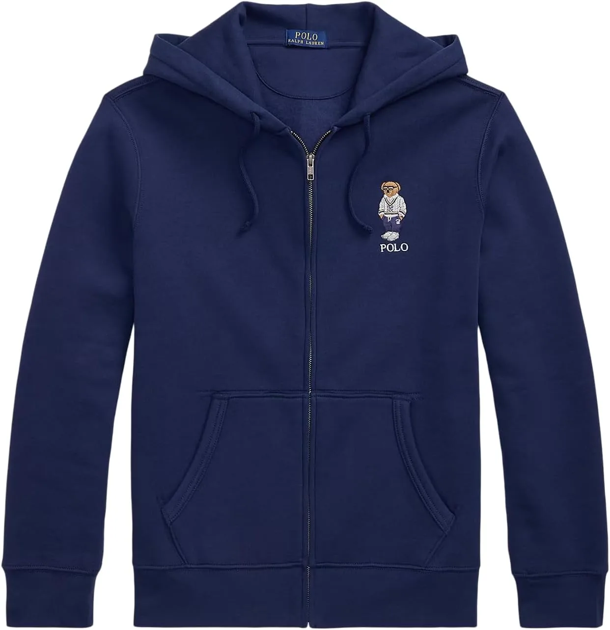 

Polo Ralph Lauren мужская толстовка с капюшоном на молнии и принтом Polo Bear