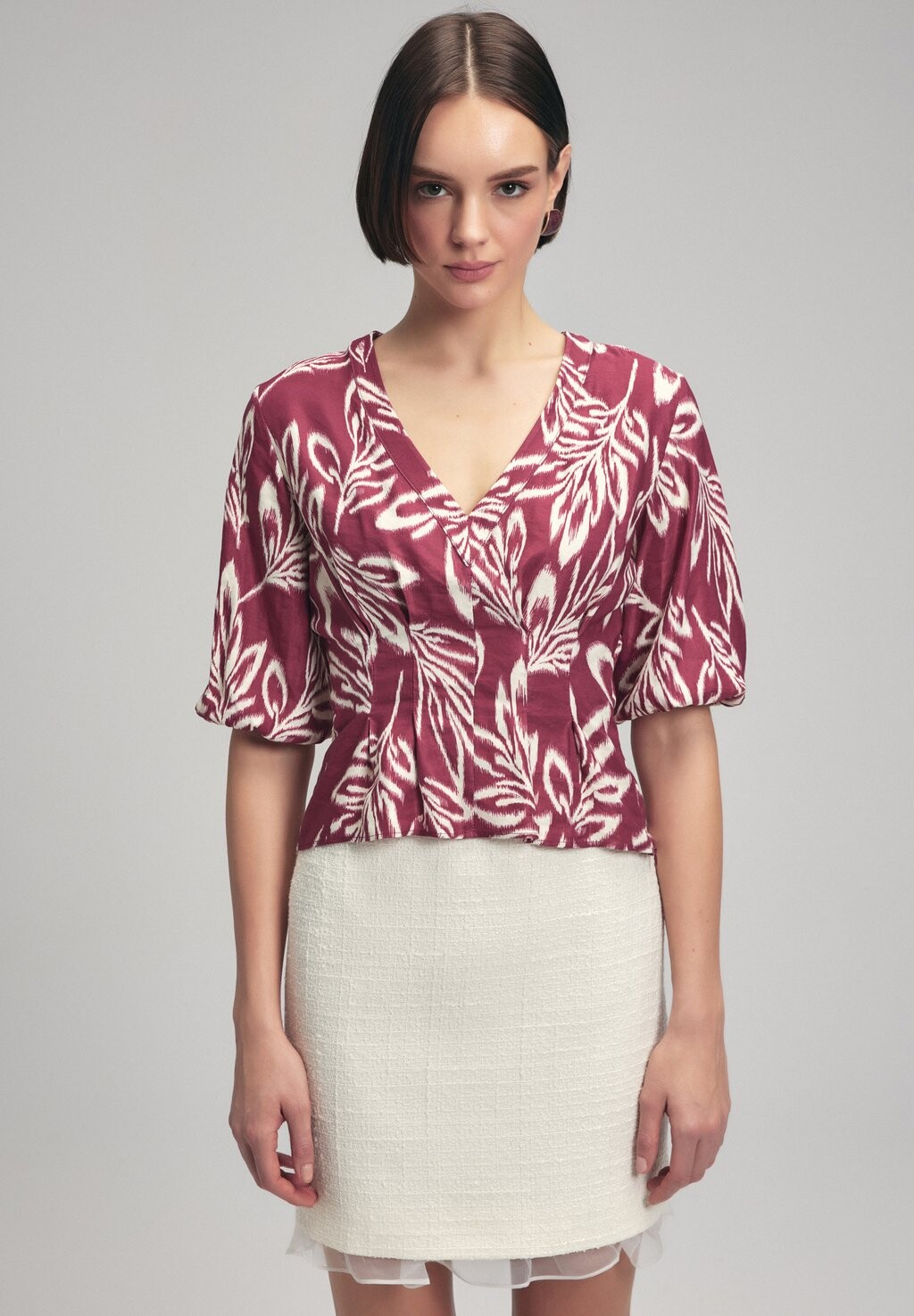 

Блуза V NECK adL, красный