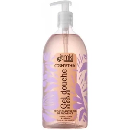 

Cosm'ethik Superfatted Shower Gel Organic White Peach Mkl Green Nature