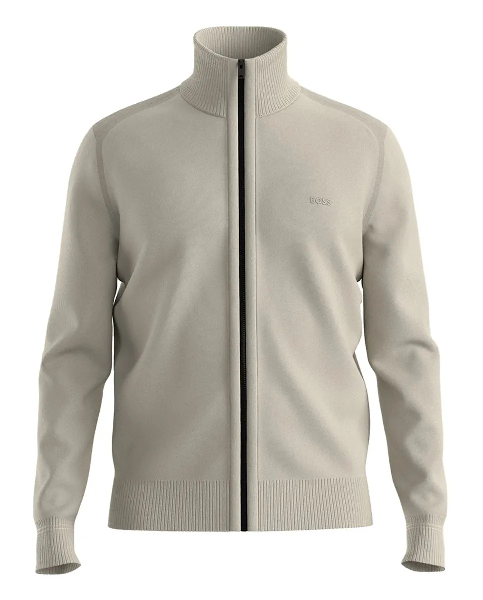 

Мужской кардиган с длинным рукавом Boss, бежевый