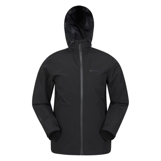

Мужская потайная непромокаемая куртка Mountain Warehouse, черный