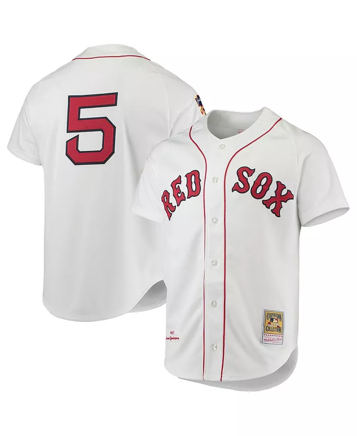 

Мужская Nomar Garciaparra White Boston Red Sox 1997 Cooperstown Collection подлинная майка Mitchell & Ness