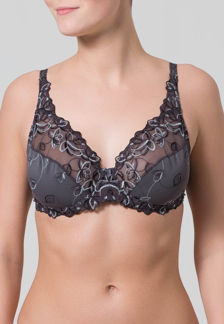 

Бюстгальтер на косточках DIVA Hunkemöller, серый
