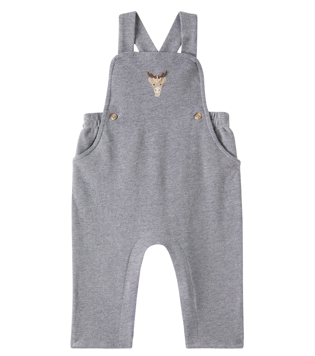 

Хлопковый комбинезон Baby Mosie Donsje, Vintage Blue