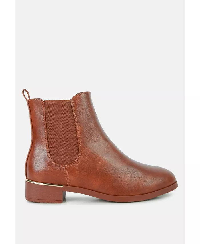 Яхтенные зимние ботинки Basic Ankle Boots London Rag, коричневый