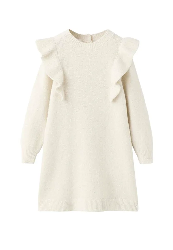 Детское платье-комбинезон Mango Kids, Beige