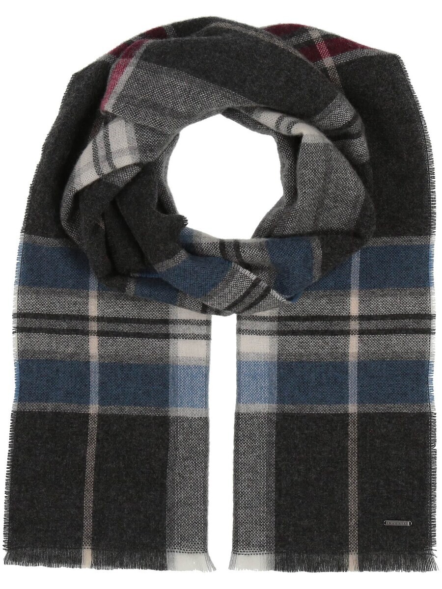 

Шарф bugatti Scarf, цвет anthracite/light grey