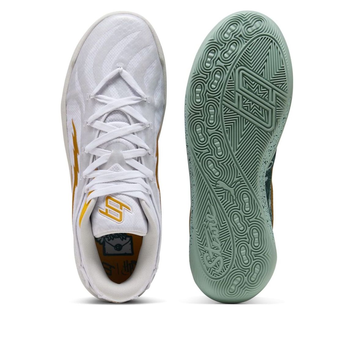 Кроссовки (WMNS) PUMA x Harry Potter Stewie 4 'White-Green Terrain' — фото 3