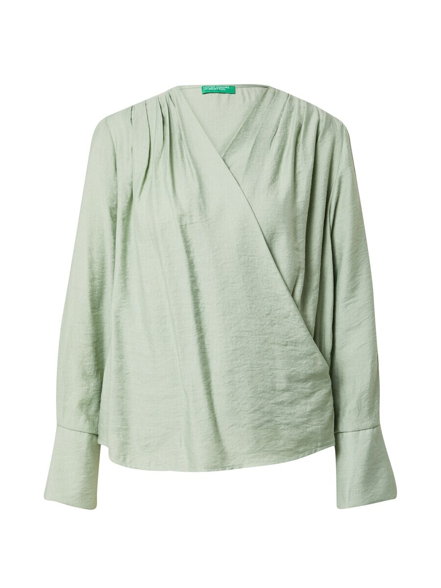 

Блузка UNITED COLORS OF BENETTON Blouse, светло-зеленый