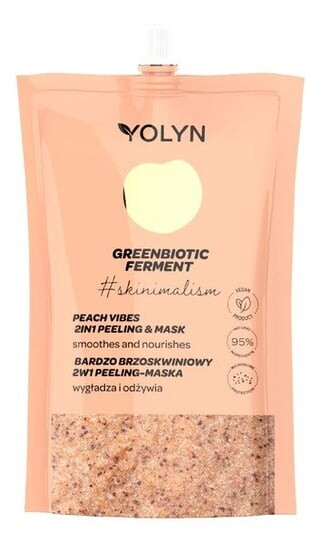 

Пилинг-маска Very Peach 2в1, 50мл Yolyn, Greenbiotic Ferment