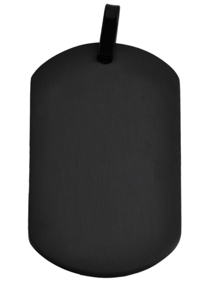 

Adeliás Подвеска унисекс из нержавеющей стали, черная