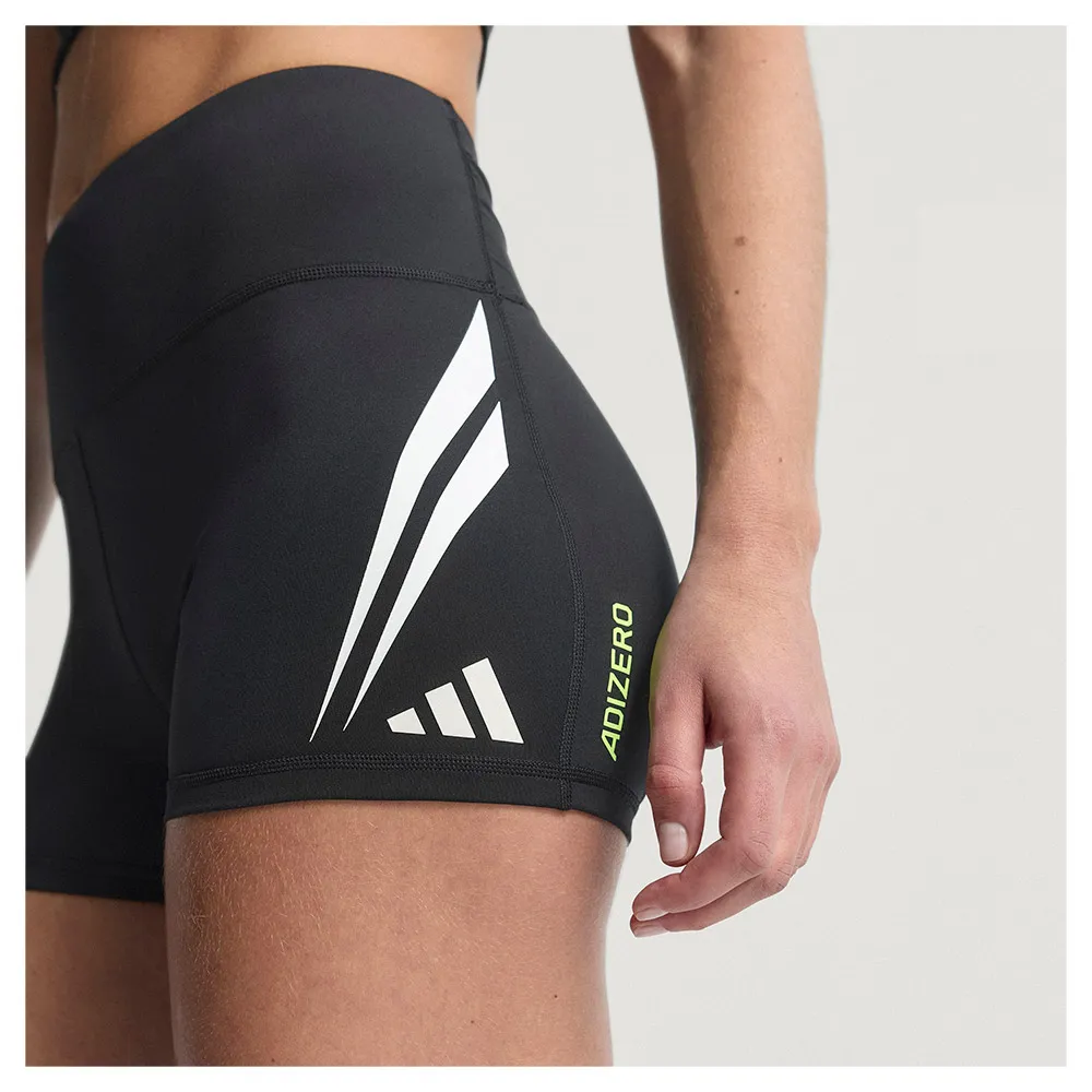 Леггинсы adidas Adizero Archive Running 4В'' short, черный — фото 4