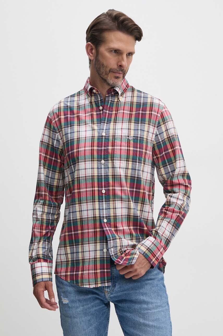 

Рубашка Gant из хлопка, красный