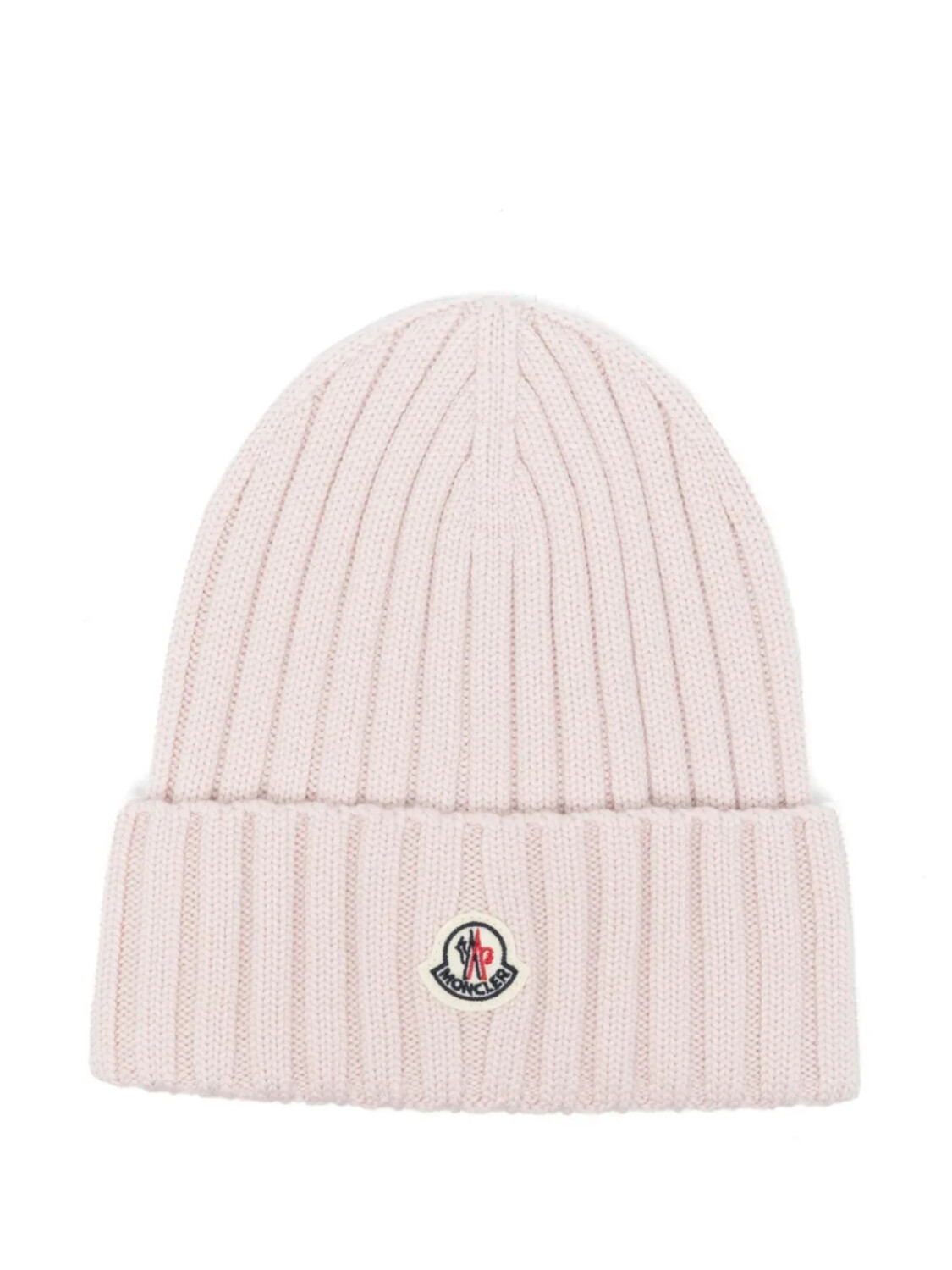 

Шерстяная шапка-бини Moncler, розовый