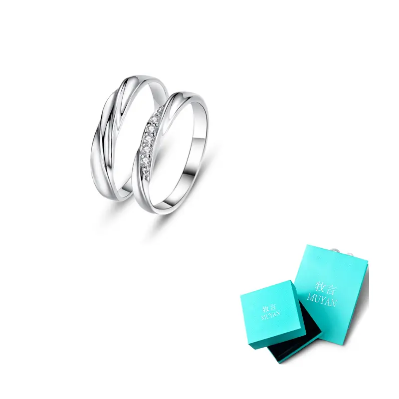 

Сплав Кольцо Love Cycle унисекс Muyan, Fall In Love Couple Ring