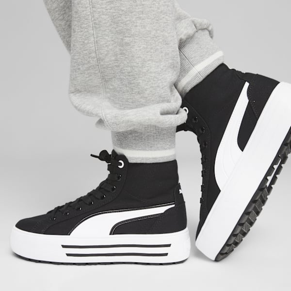 Женские кроссовки средней высоты Kaia 2.0 Puma, черный — фото 2