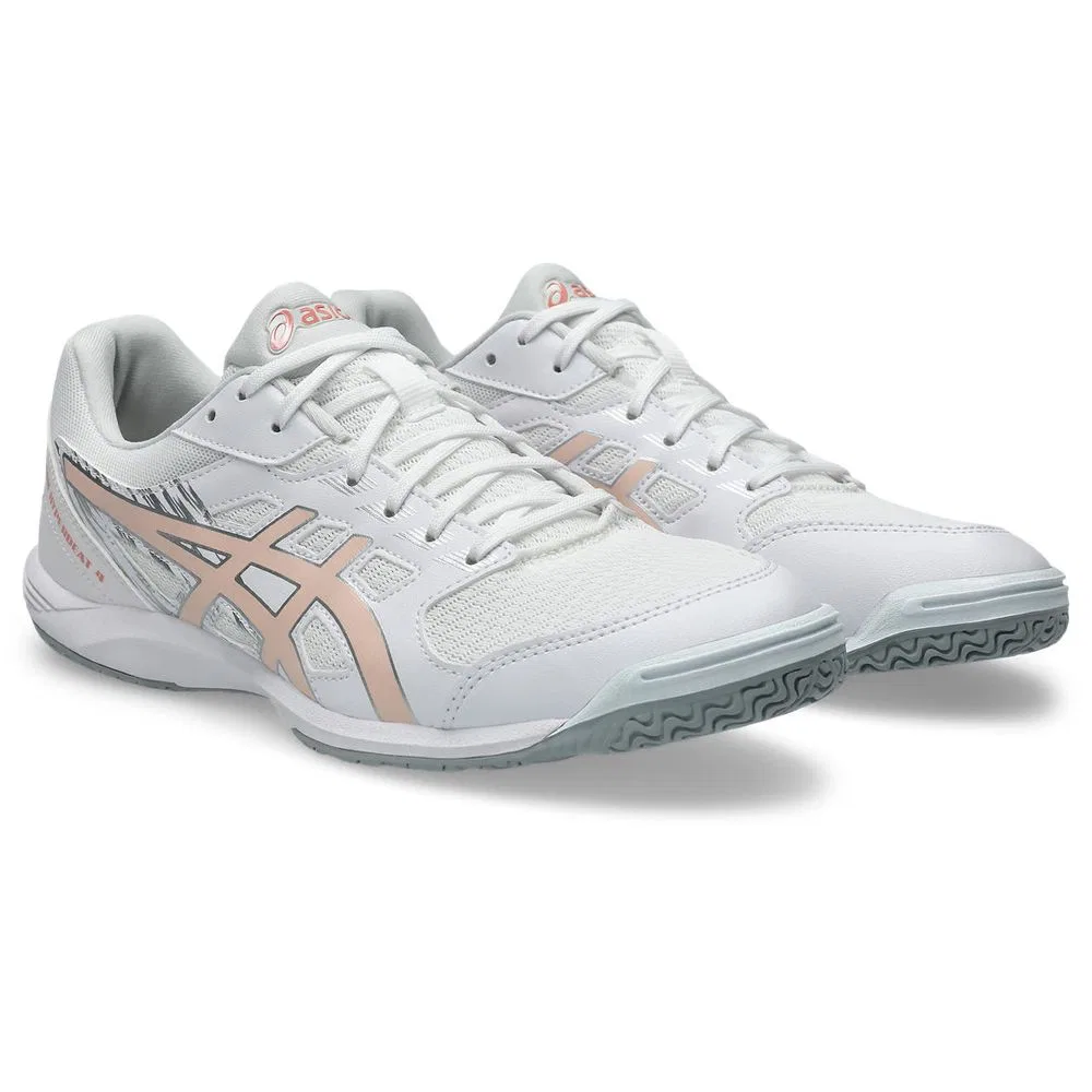 Унисекс кроссовки для настольного тенниса «Attack Hyperbeat 4» от ASICS, White-Breeze (103) — фото 2