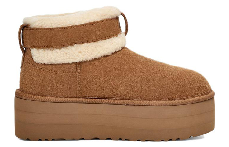 Ботильоны UGG на роликовой подошве, коричневый — фото 3