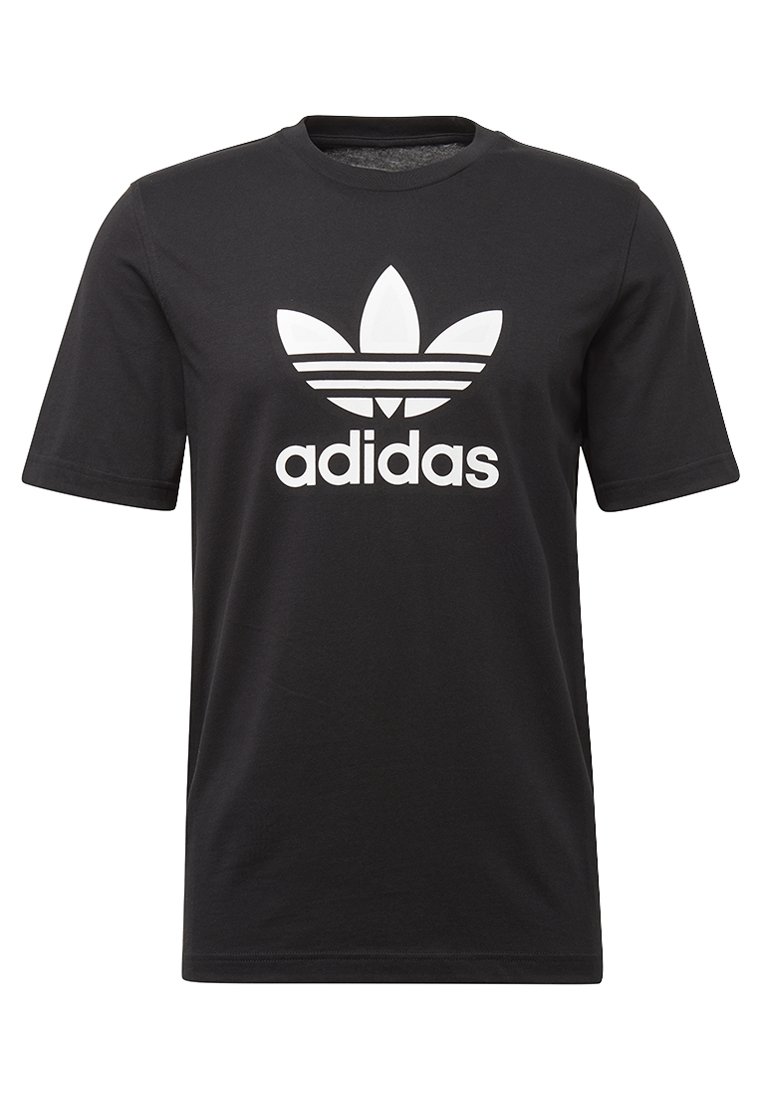 Футболка с принтом TREFOIL UNISEX Adidas Originals, черный — фото 4