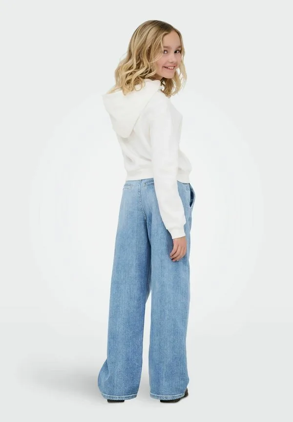 Джинсы mit weitem bein kogpalma mittlere taille weiter beinschnitt джинсы прямые джинсы Only Girls, Light Blue Denim — фото 3