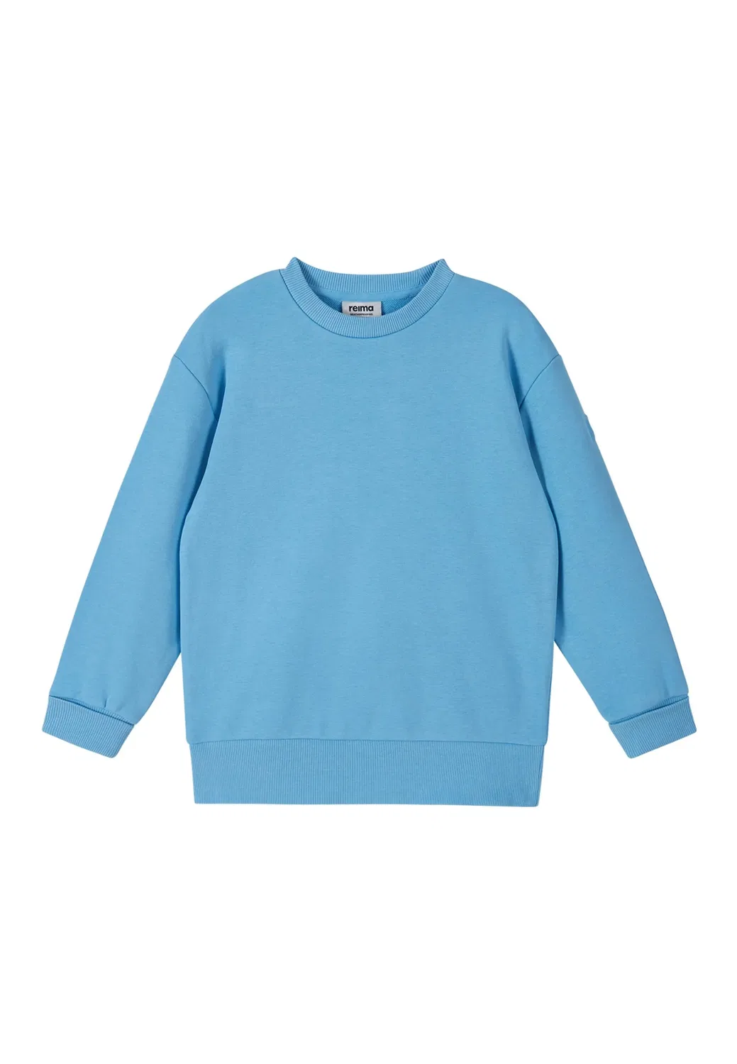 Свитшот из футера Reima, fresh blue