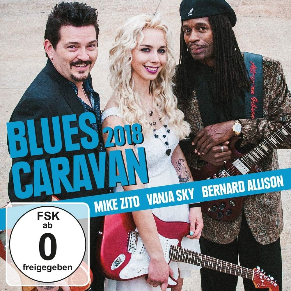 

Диск CD Blues Caravan 2018 - Mike Zito, Vanja Sky, Bernard Allison