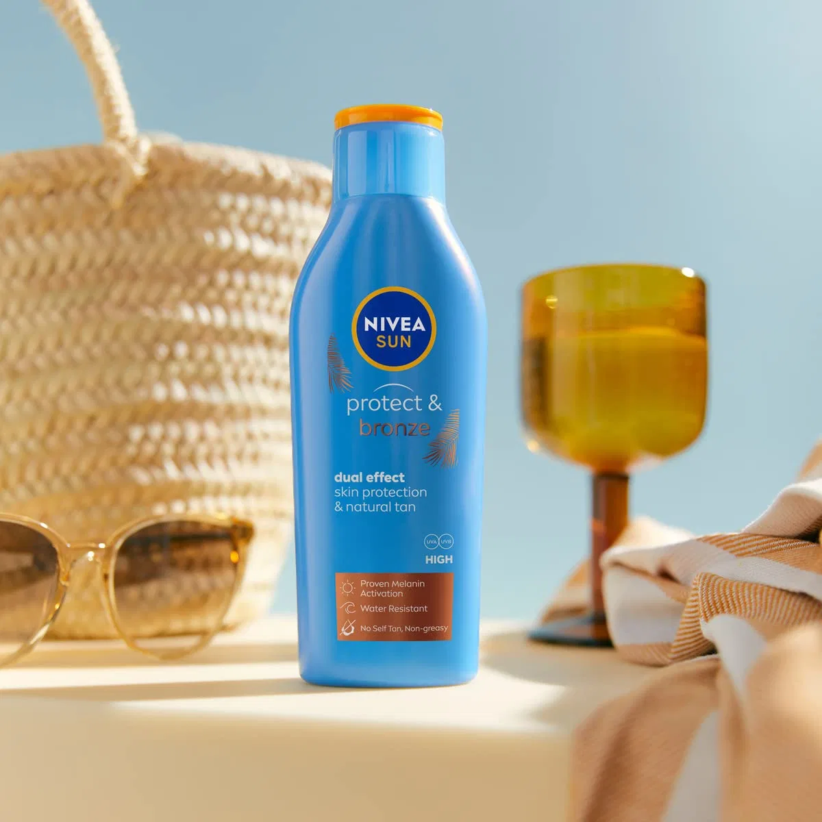 Солнцезащитное молочко «Bronc Lec F50 Pro & Bronze» от Nivea Nivea Sun — фото 3