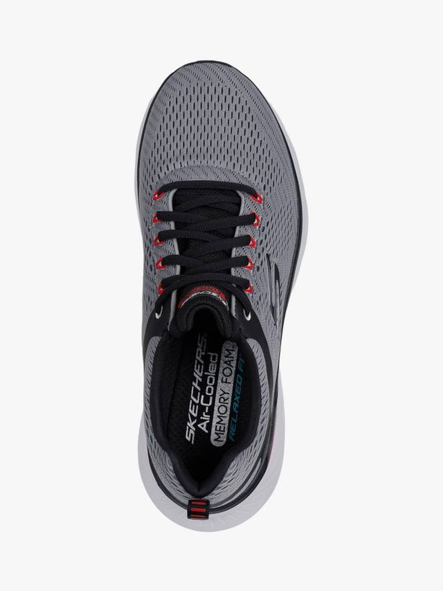 Тренеры Relaxed Fit Edgeride Contention на шнуровке Skechers, Charcoal — фото 4