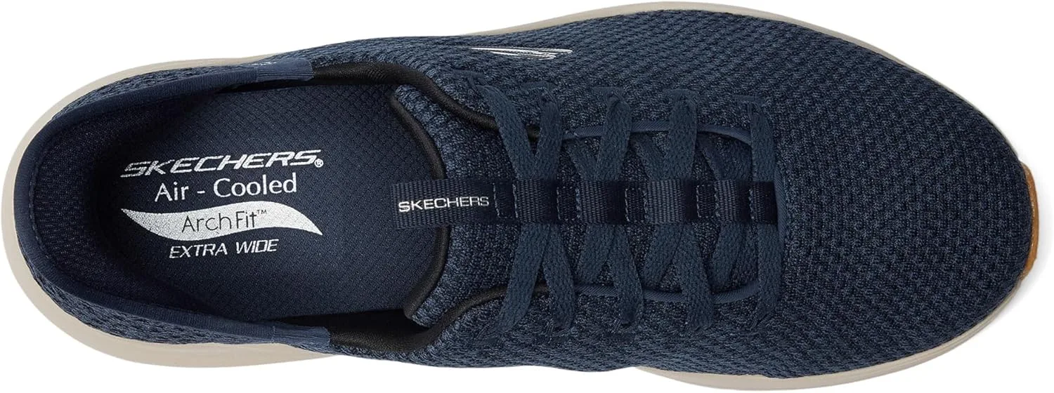 Мужские кроссовки Skechers 232462-wbk, синий — фото 3