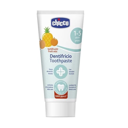 

Зубная паста Chicco с фтором и фруктовым вкусом 50мл 12мес+ 8715