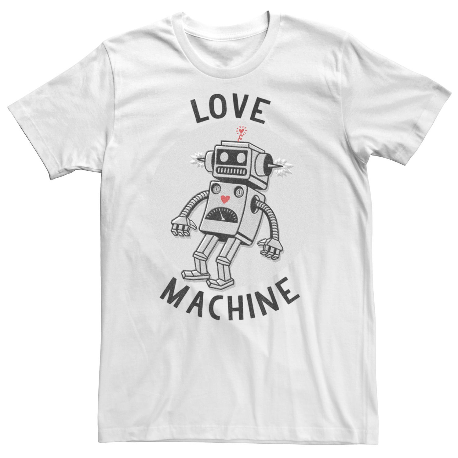 

Мужская футболка с рисунком робота-игрушки Love Machine Licensed Character