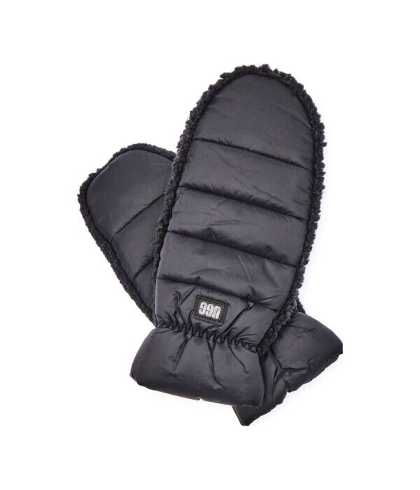 

Перчатки Ugg Fluff короткие, черный