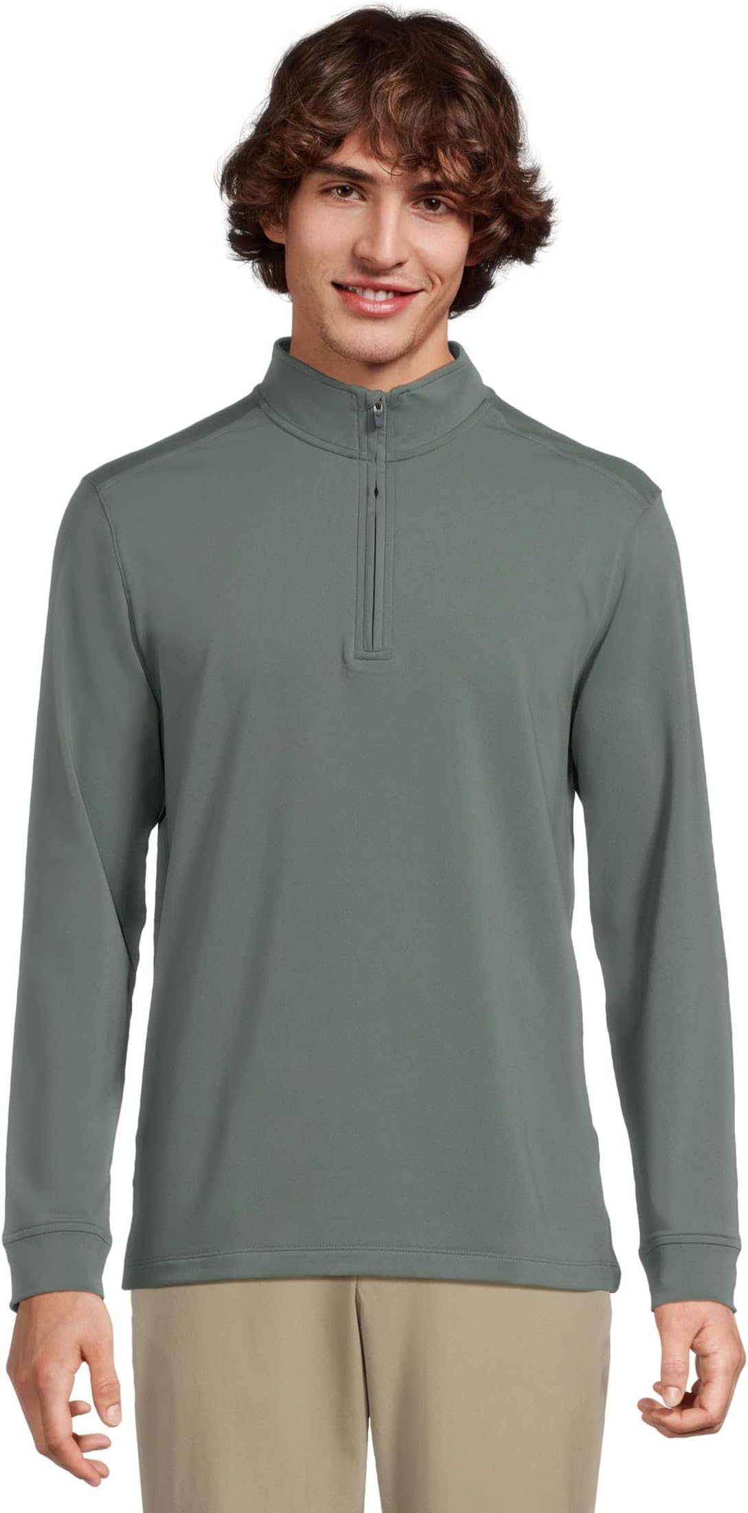 

Толстовка Vineyard Vines Performance Club Quarter-zip, цвет Balsam
