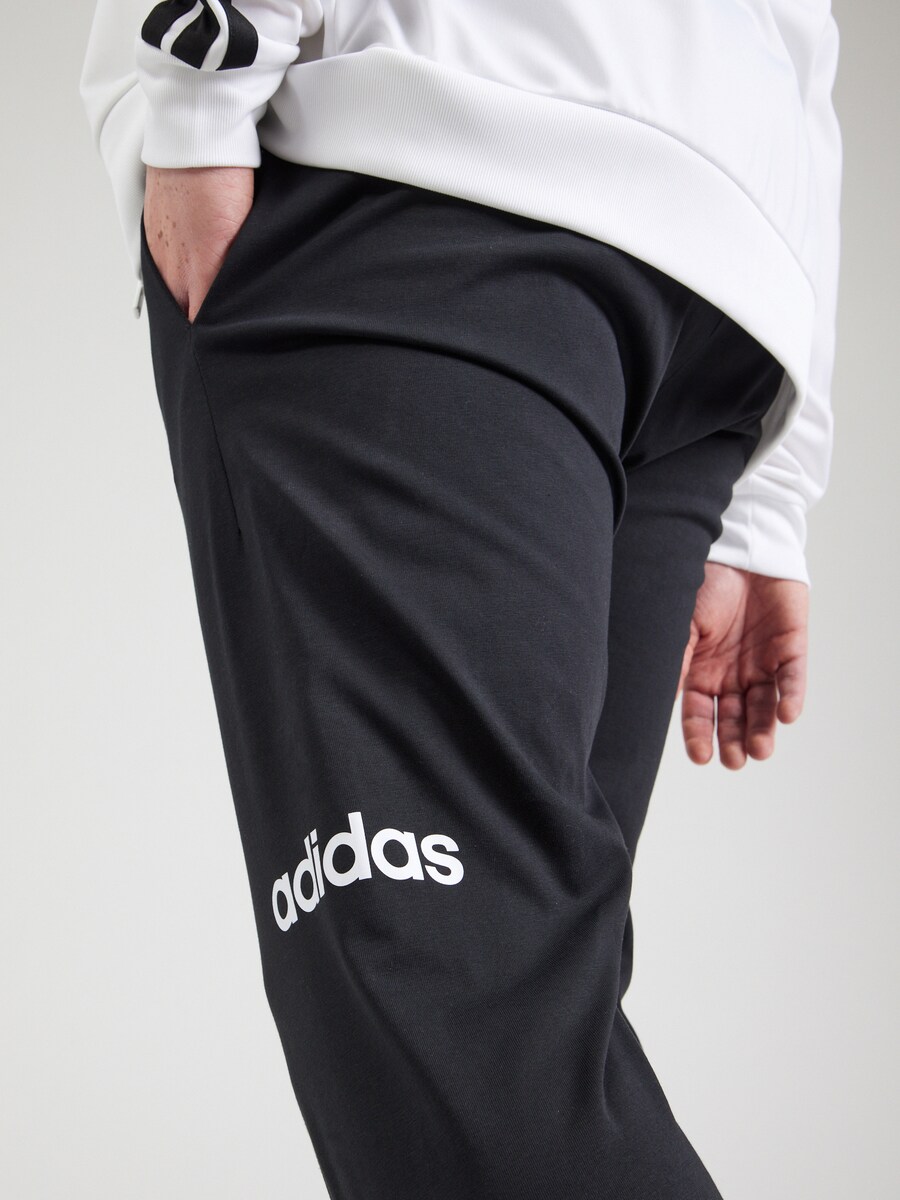 Зауженные тренировочные брюки ADIDAS SPORTSWEAR, черный — фото 3