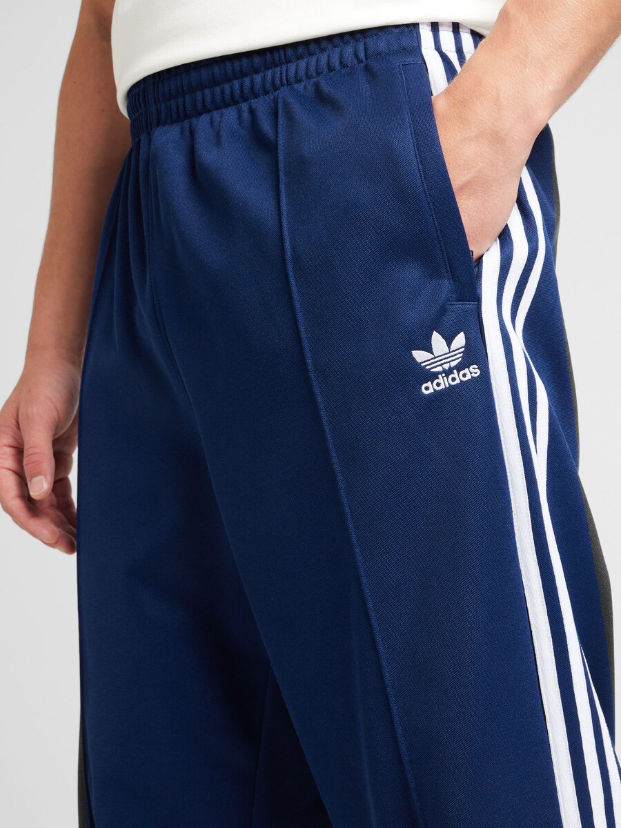 Брюки свободного кроя ADIDAS ORIGINALS Adicolor Firebird, темно-синий — фото 3
