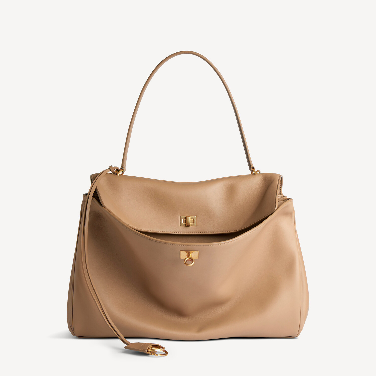 

Женская большая сумка Rodeo в цвете латте BALENCIAGA, оранжевый