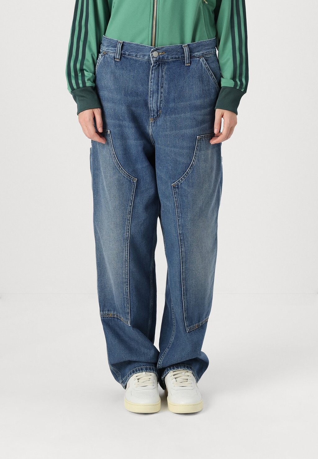 

Джинсы свободного кроя BRANDON DOUBLE KNEE PANT Carhartt WIP, темно-синий деним