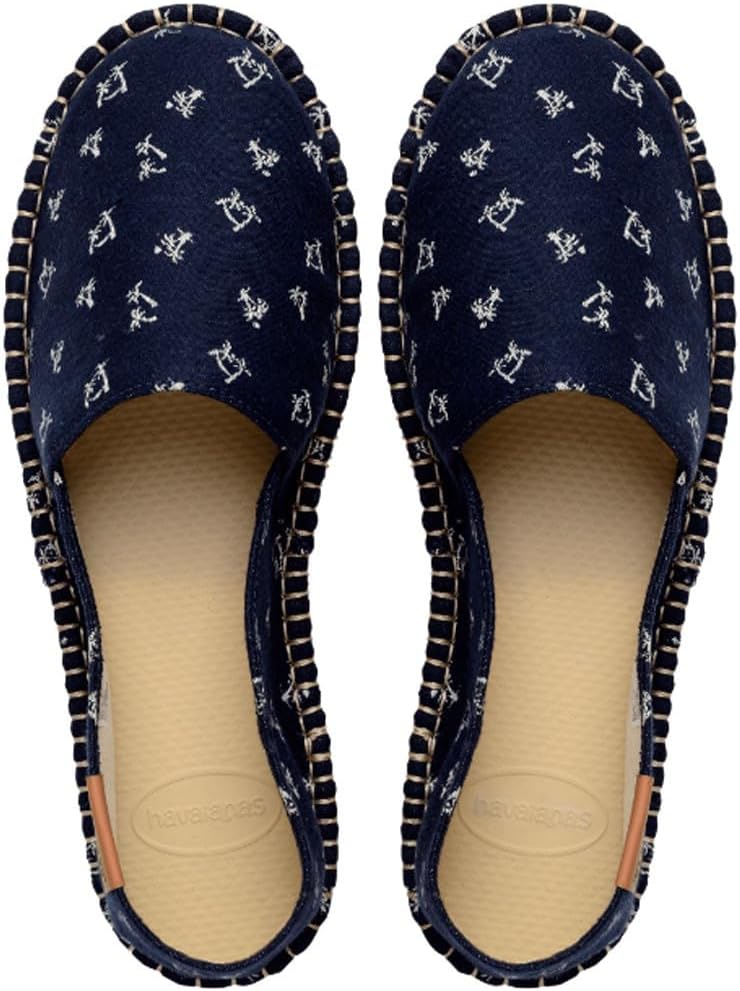 

Унисекс-сандалии на танкетке Havaianas, темно-синий