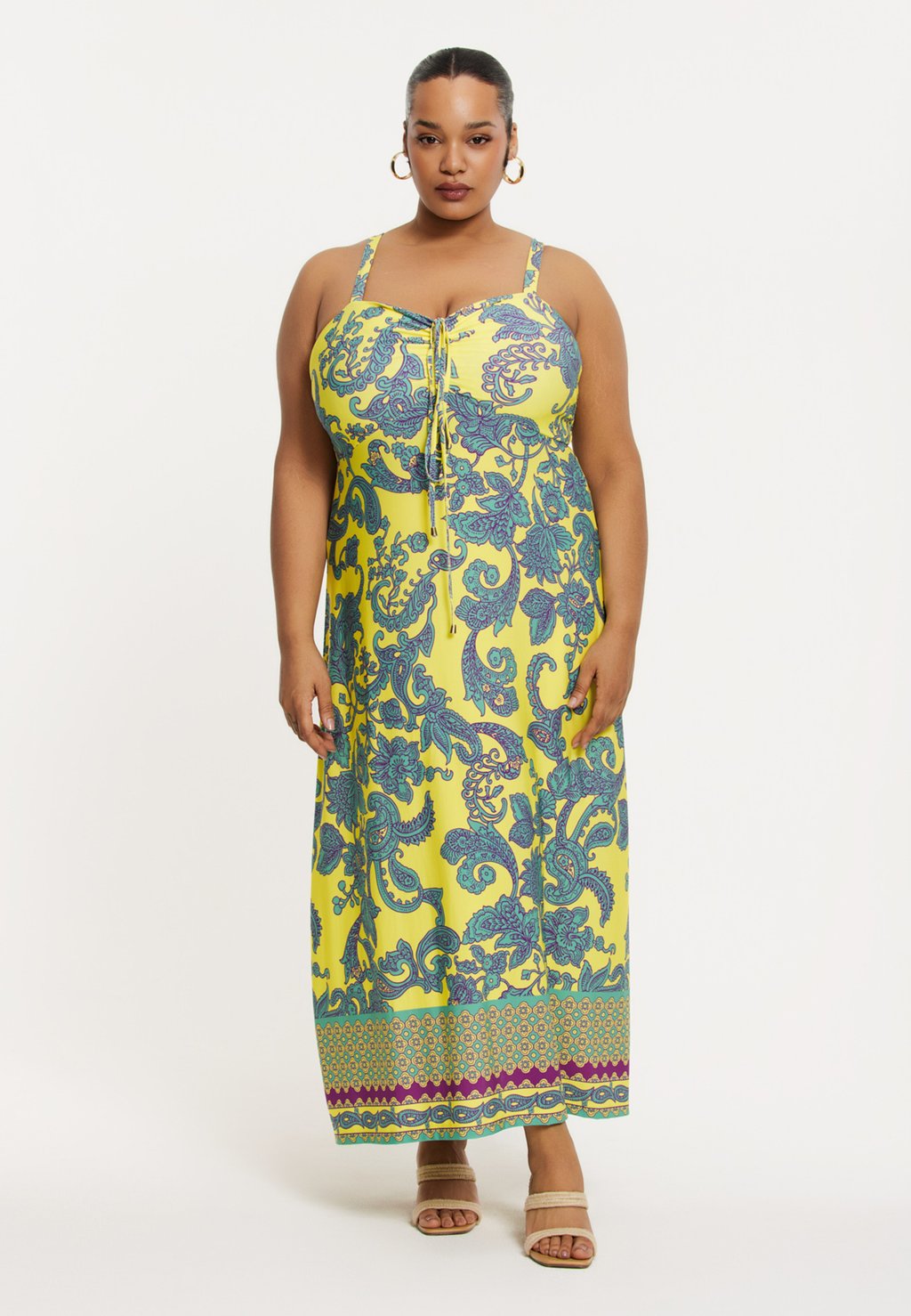 

Платье макси SLEEVELESS YOEK, желтый