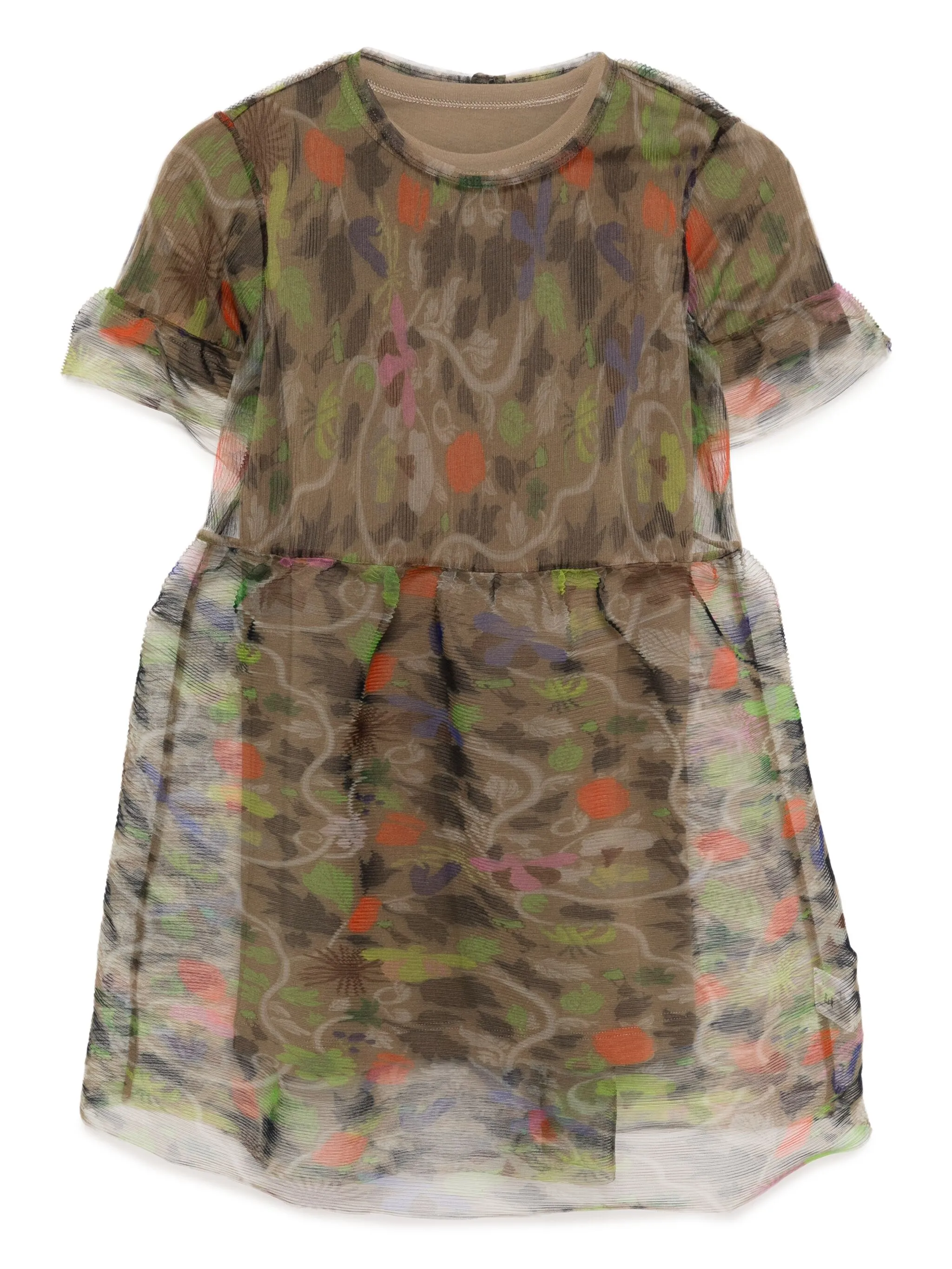 

Платье А-силуэта с короткими рукавами Jnby By Jnby, зеленый