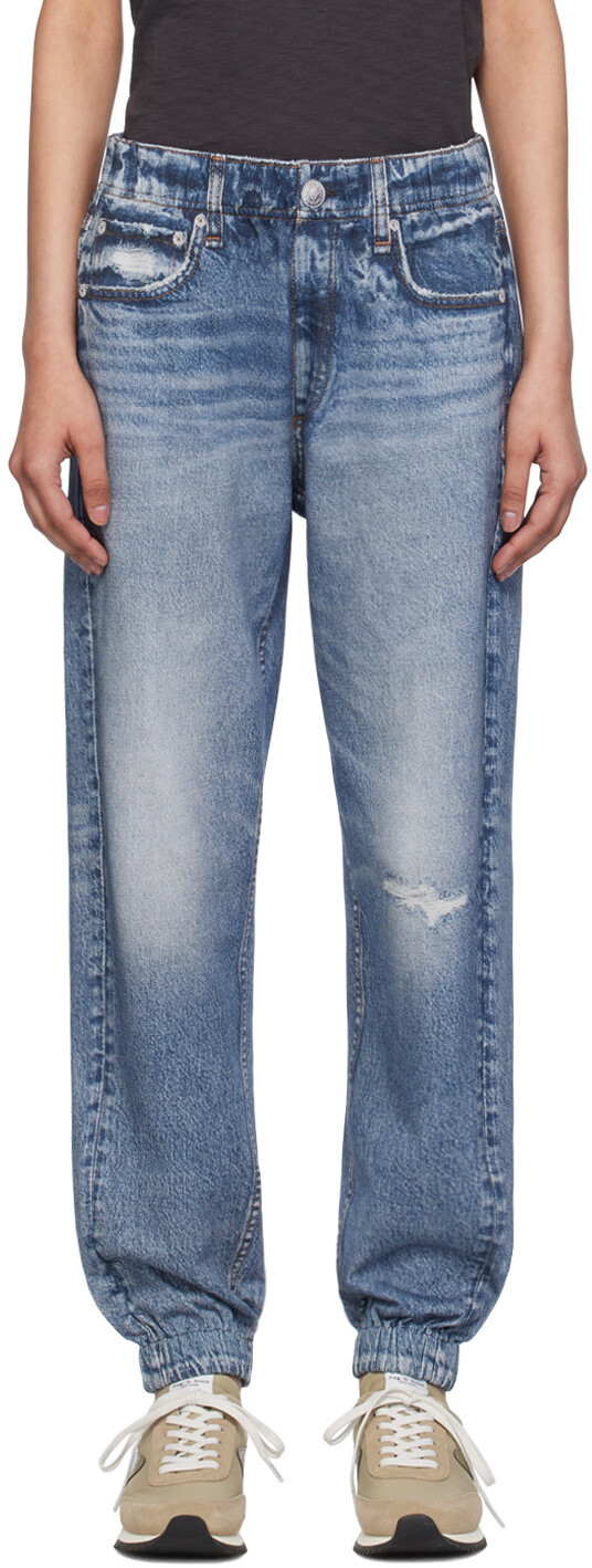 

Синие джинсы-джоггеры Iramar rag & bone, Lynn