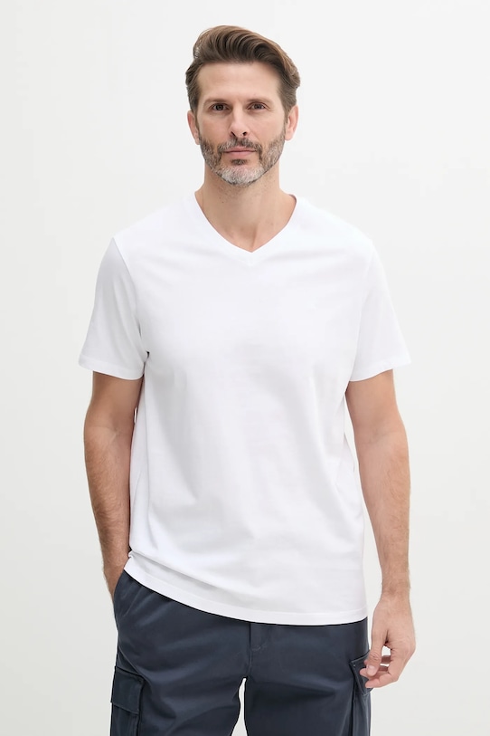 

Хлопковая футболка Calvin Klein Jeans, белый