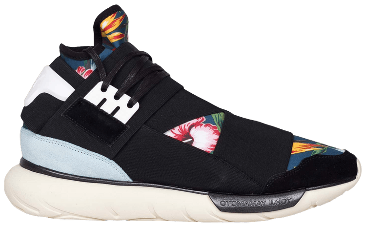 

Кроссовки adidas Y-3 Qasa High 'Black Floral', черный