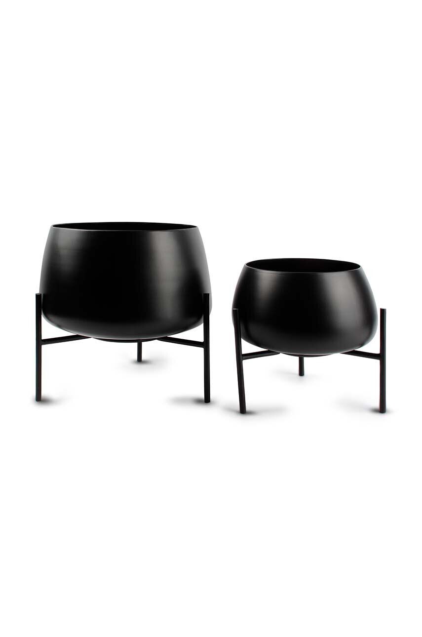

Набор S|P Collection Patio, крышки для горшков, 2 шт, черный